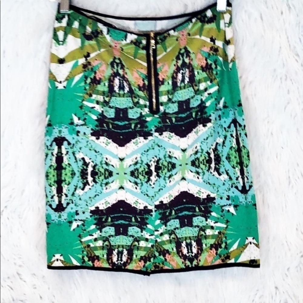 Sam & Lavi Paradise Print Pencil Skirt - Picture 2 of 4